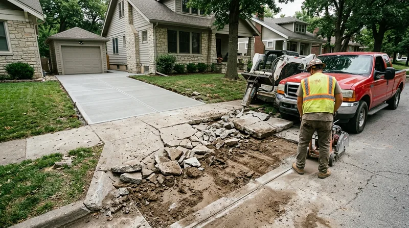 Concrete Removal & Replacement Kansas City