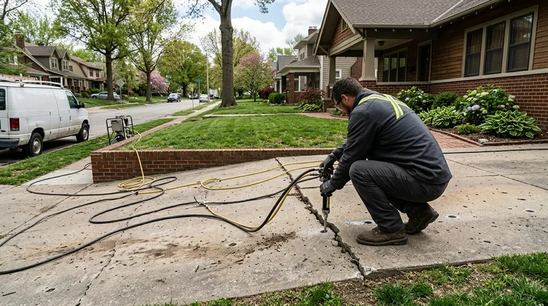 Concrete Leveling & Slab Lifting Kansas City